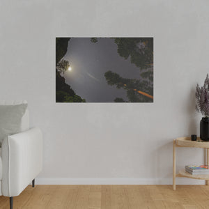 Nighttime Faith Canvas Print