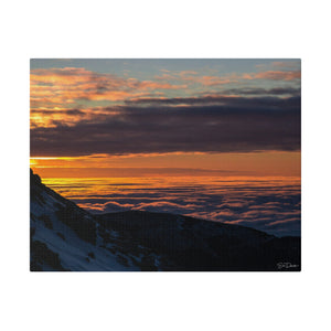 Last Sunset Canvas Print