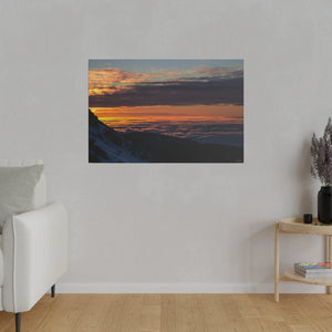 Last Sunset Canvas Print