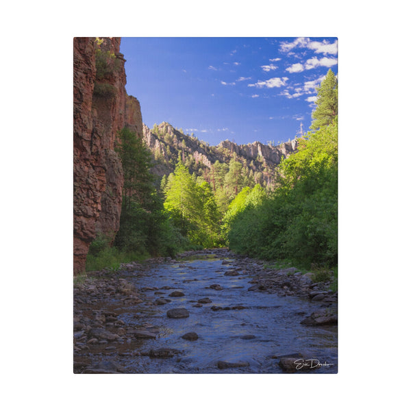 Canyon of Hope Canvas Print