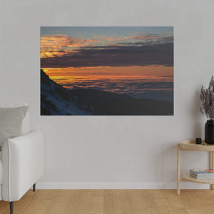 Last Sunset Canvas Print