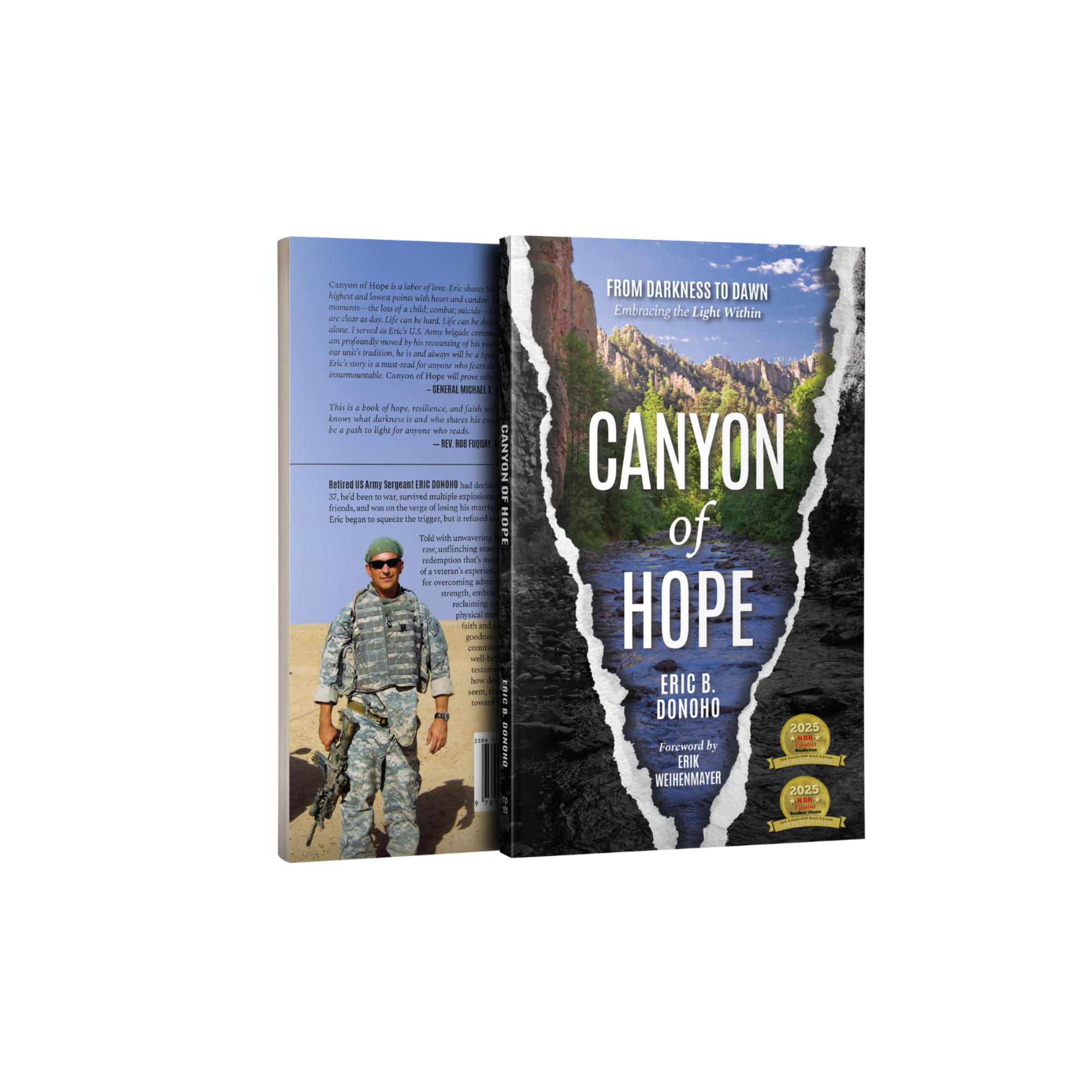 Canyon of Hope Signed Copy | Eric Donoho, Combat Veteran Memoir